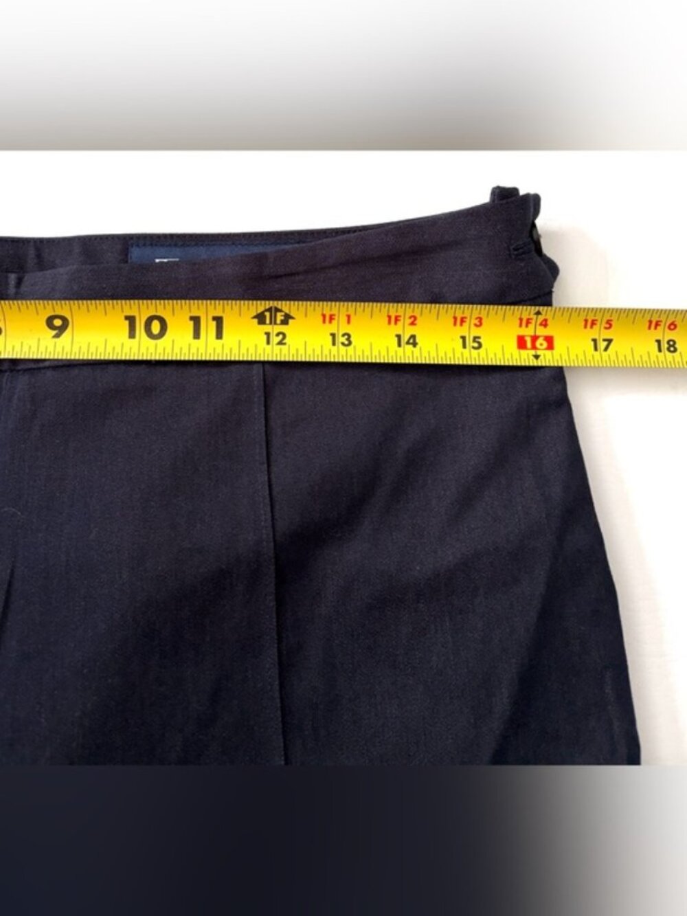 Brooks Brothers Pants Cotton Trousers Caroline Fit Pants Navy Blue size 6 - Picture 5 of 15